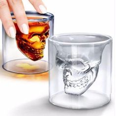 Skull Double Wall / Cocktail / Shot Glass