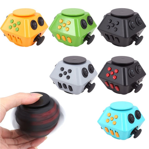 Fidget Spinner Cube! NEW!  ADHD / Anxiety Relief / Assorted Colors