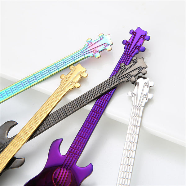 Rockin' Guitar Spoon / 1pcs / 7 colors