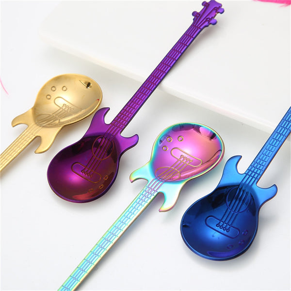 Rockin' Guitar Spoon / 1pcs / 7 colors