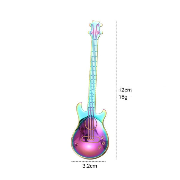 Rockin' Guitar Spoon / 1pcs / 7 colors