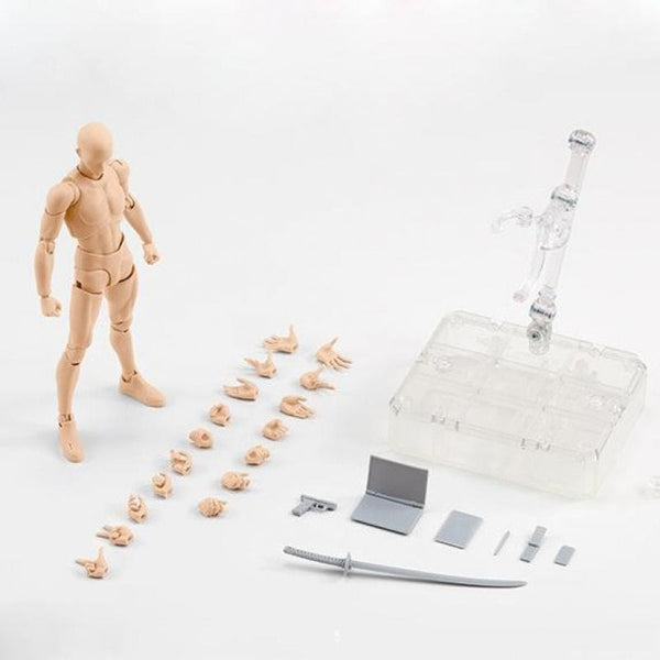 Body Kun / Body Chan : Costomizable Super Articulated Artist Model Action Figures (Anime Styled)