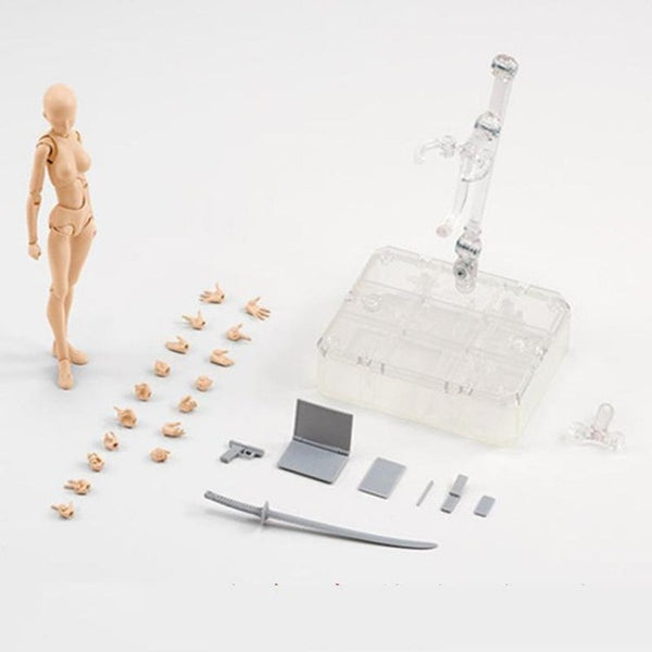 Body Kun / Body Chan : Costomizable Super Articulated Artist Model Action Figures (Anime Styled)