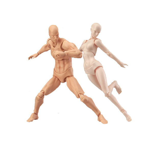 Figma 2.0 / Super Poseable & Customizable Artist's Action Figures (American Comics Style)