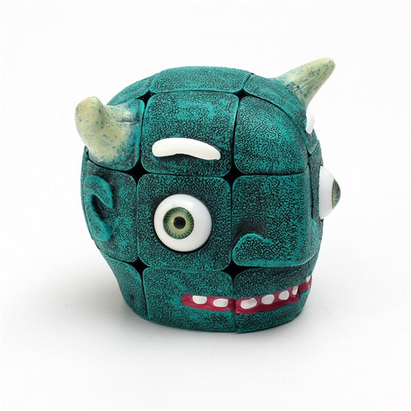 Fidget Oni Face  3D Puzzle Cube