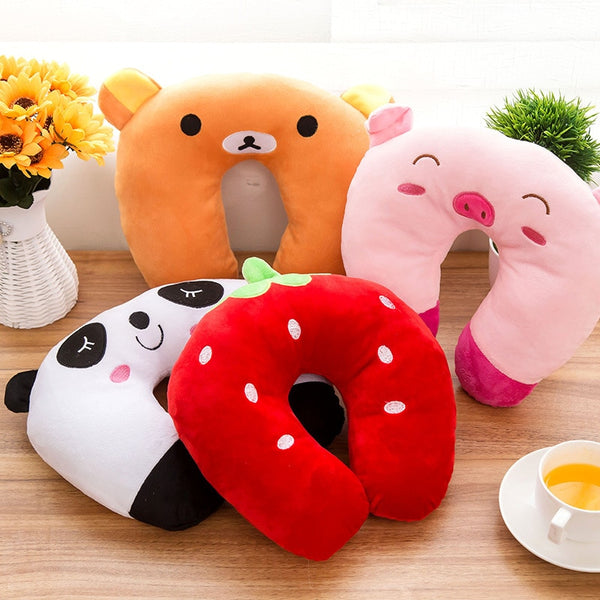 Cute Animal Neck Pillows / ( 9 Styles)