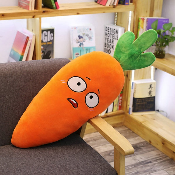 Carrot Heads / Pillow / Plushes / (4 Styles)