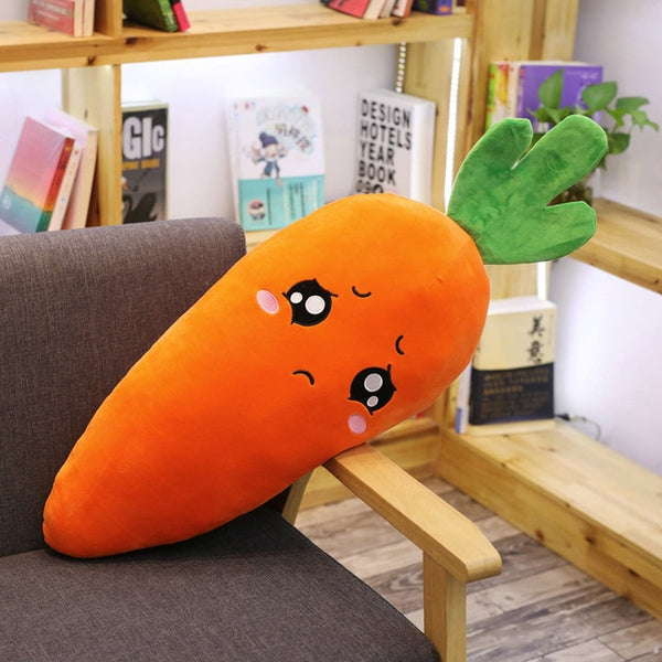 Carrot Heads / Pillow / Plushes / (4 Styles)