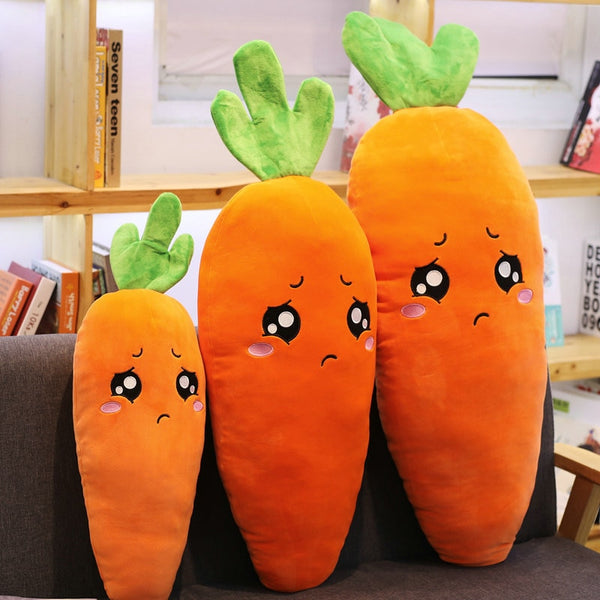 Carrot Heads / Pillow / Plushes / (4 Styles)