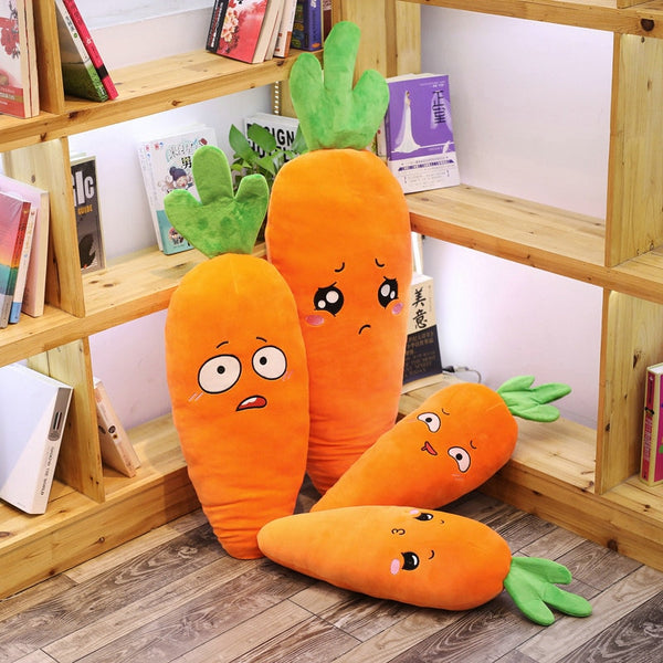 Carrot Heads / Pillow / Plushes / (4 Styles)