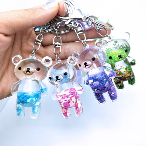 Glitter Bear / Key Chains / 6 Styles!