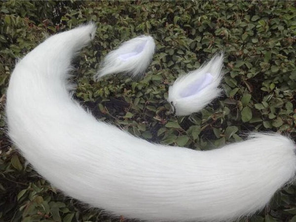 Anime Style / Wolf & Fox / Ears &Tail Cosplay Props