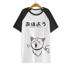 Japanese Anime / Gintama Silver Soul / Sadaharu / T-Shirt