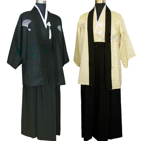 Traditional Japanese Samurai Warrior Kimono Yukata