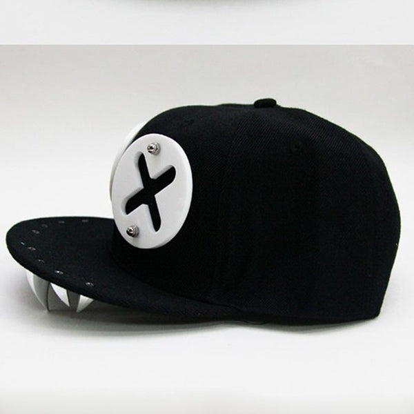 Devil Monster / Punk Hip Hop Cap / Dental Acrylic Bone (Unisex)