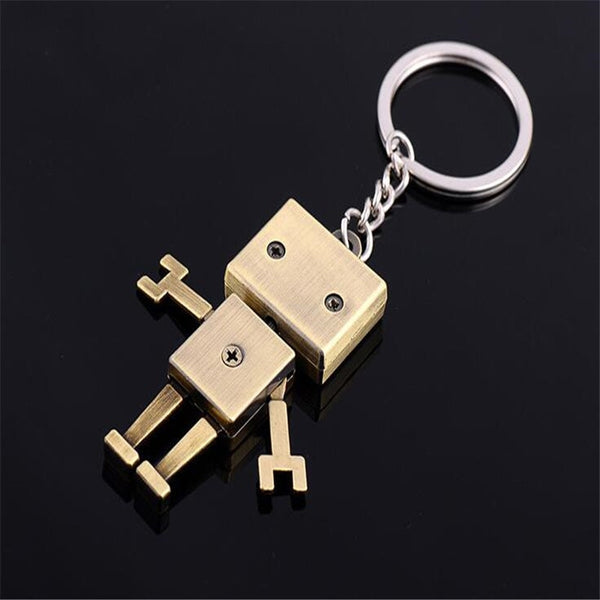 Poseable Robot Key Chain