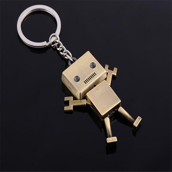 Poseable Robot Key Chain