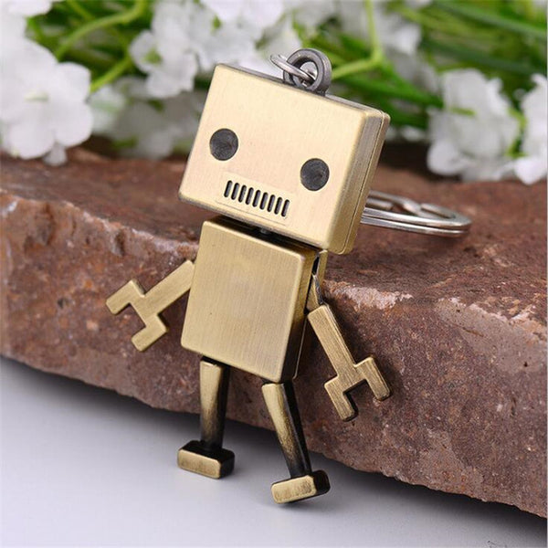 Poseable Robot Key Chain