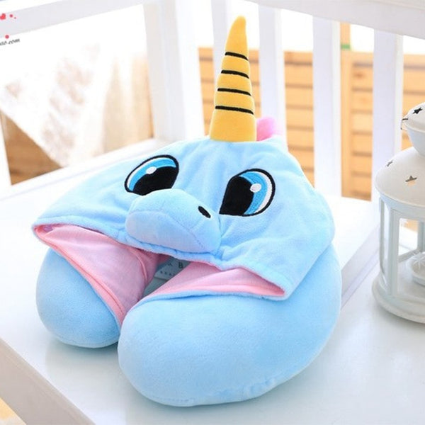 Cute Character / Hooded Neck Pillows