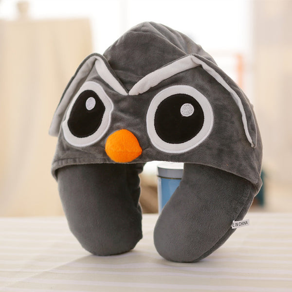 Cute Character / Hooded Neck Pillows