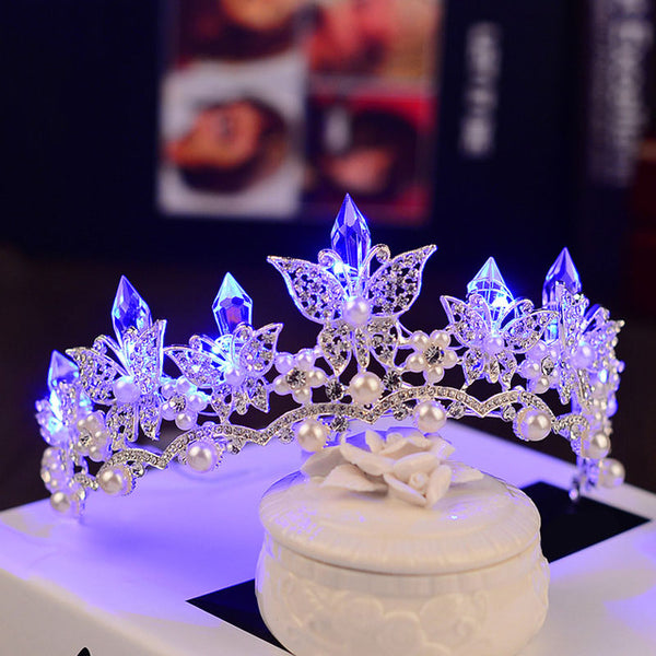 Magical Glowing LED Princess Tiaras / Costume Jewelry