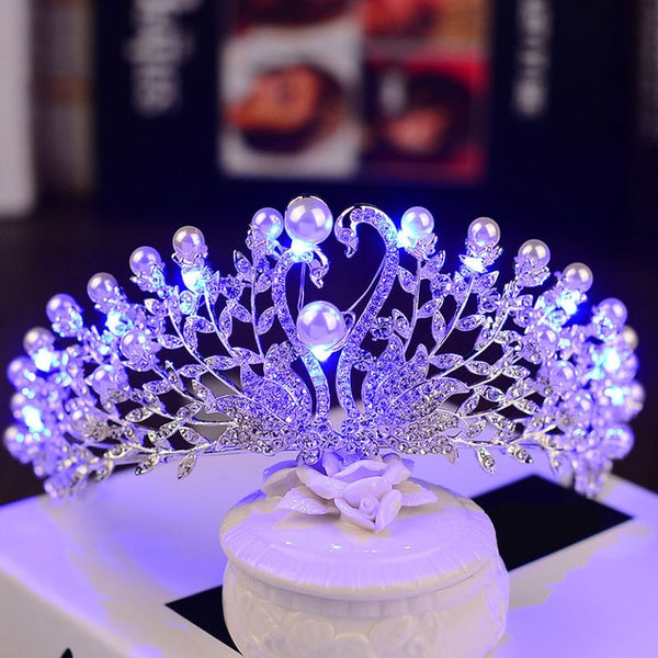 Magical Glowing LED Princess Tiaras / Costume Jewelry