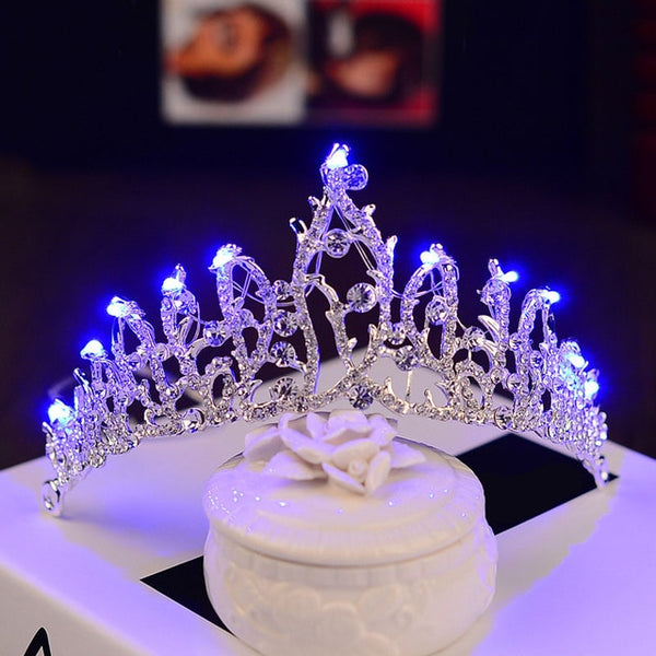 Magical Glowing LED Princess Tiaras / Costume Jewelry