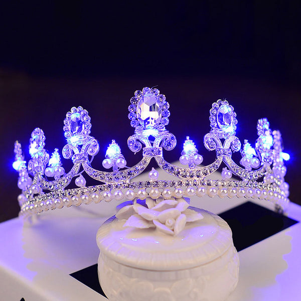 Magical Glowing LED Princess Tiaras / Costume Jewelry