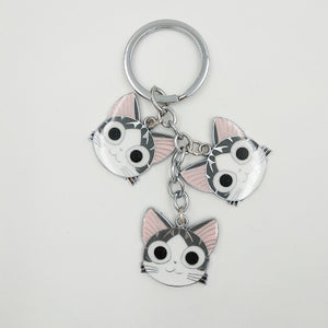 Happy Kitties Key Chain / (5 Styles)