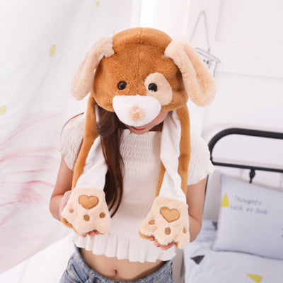 Animal Ears Plush Jumping Hats / Puppy Dog