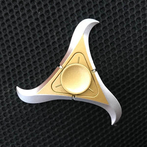 Gold Tr-Blade / Ninja Star  / Fidget Spinner