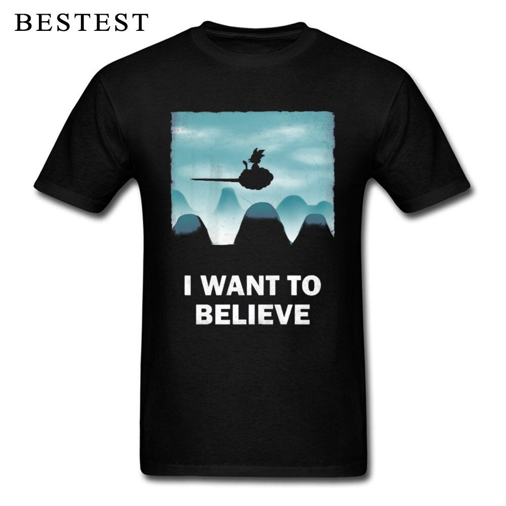 Japanese Anime / I Want to Believe / T-Shirt