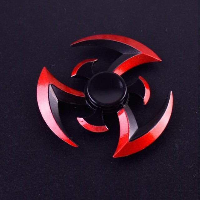 RED Scythe / Ninja Star /  Fidget Spinner