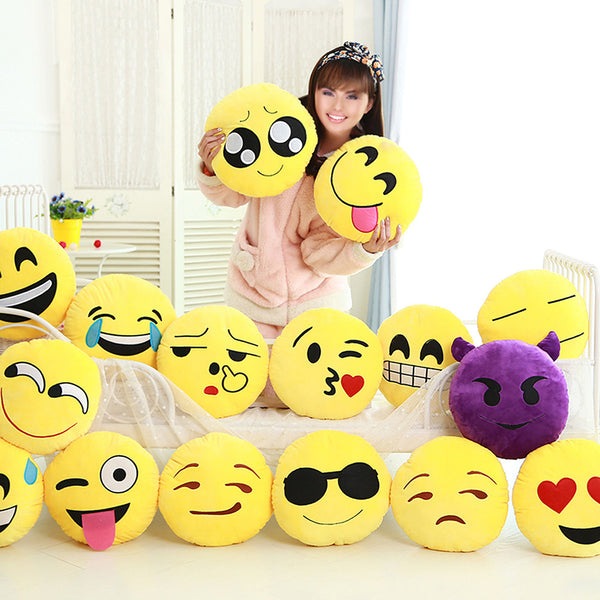 Funny Emoji / Plushes / Pillows / (16 styles)