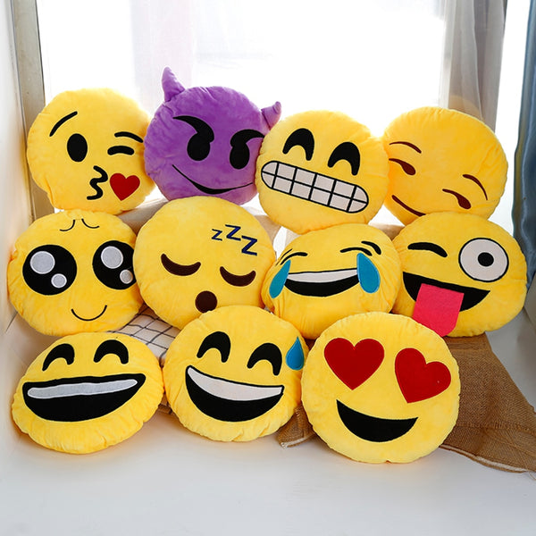 Funny Emoji / Plushes / Pillows / (16 styles)