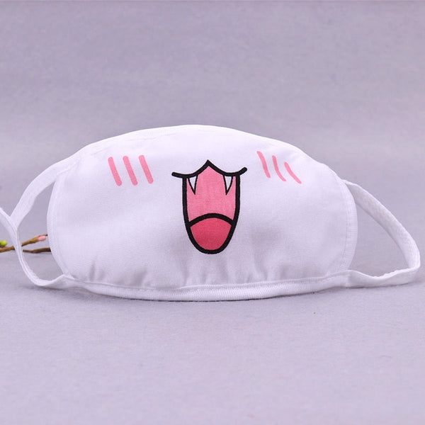 Cute Anime Mouth / Protective Face Masks / Unisex / (10 Styles)