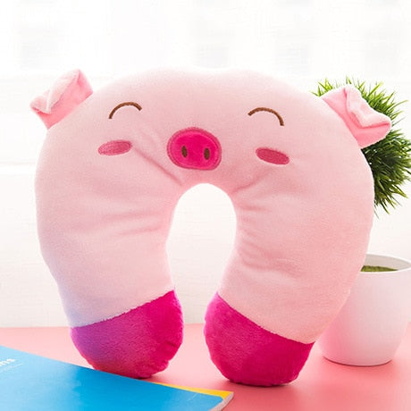 Cute Animal Neck Pillows / ( 9 Styles)