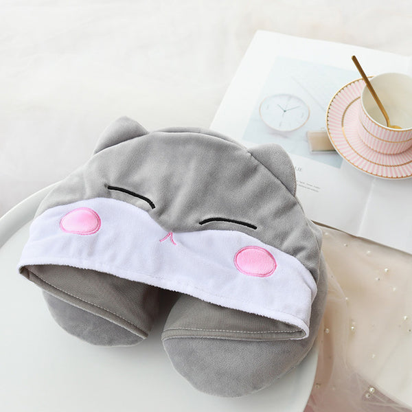 Cute Character / Hooded Neck Pillows