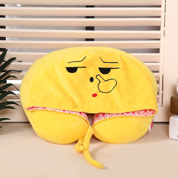 Cute Character / Hooded Neck Pillows