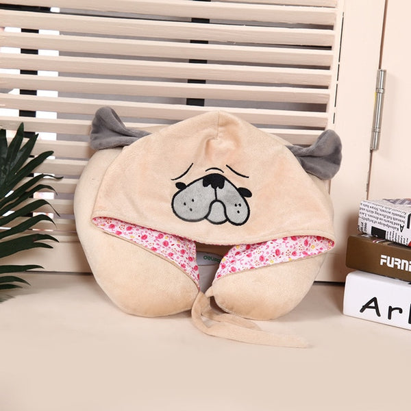 Cute Character / Hooded Neck Pillows