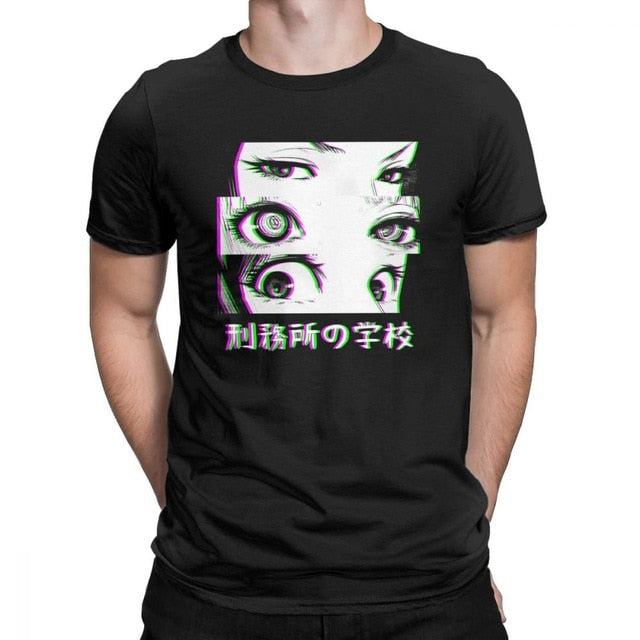 Japanese / Prison School / Eye Glitch / T Shirt