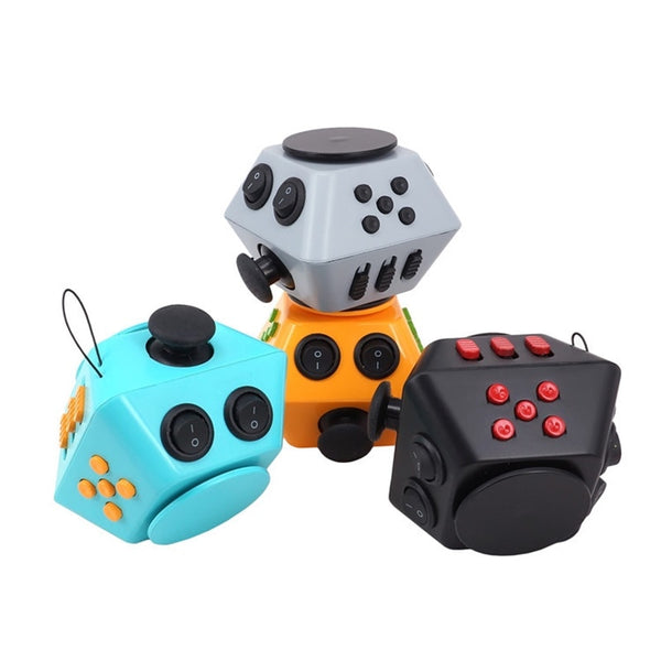 Fidget Spinner Cube! NEW!  ADHD / Anxiety Relief / Assorted Colors